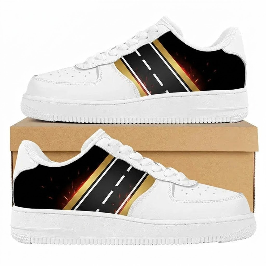 Apex Gold Launch Design Shoes F1