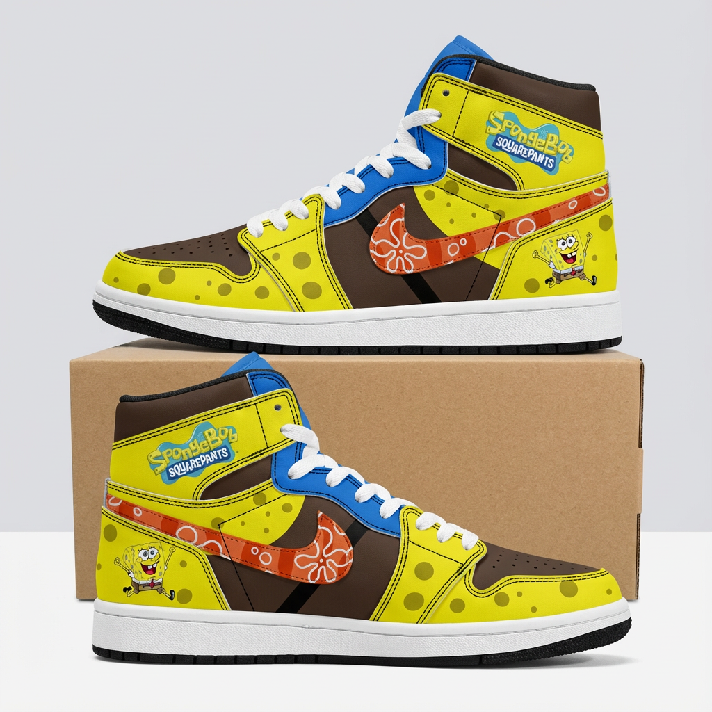 Bob (Adult and kids size available) Limited Edition Design Shoes J1