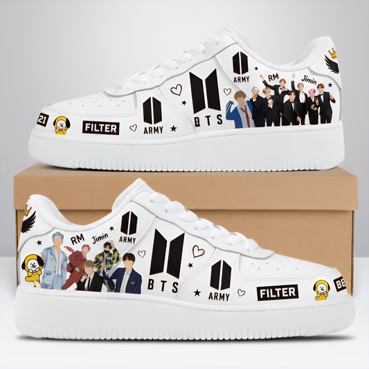 BTS limited edition Design Shoes F1