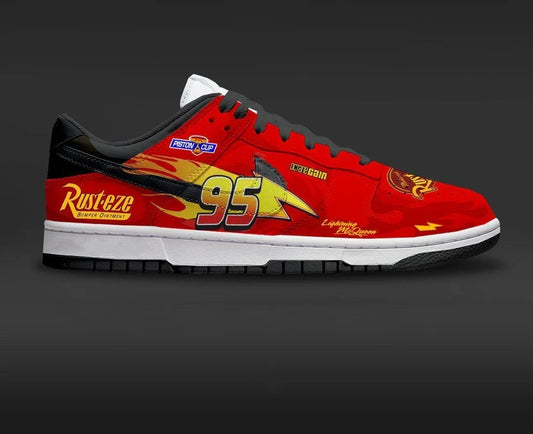 Lightning Mcqueen Design Shoes DK