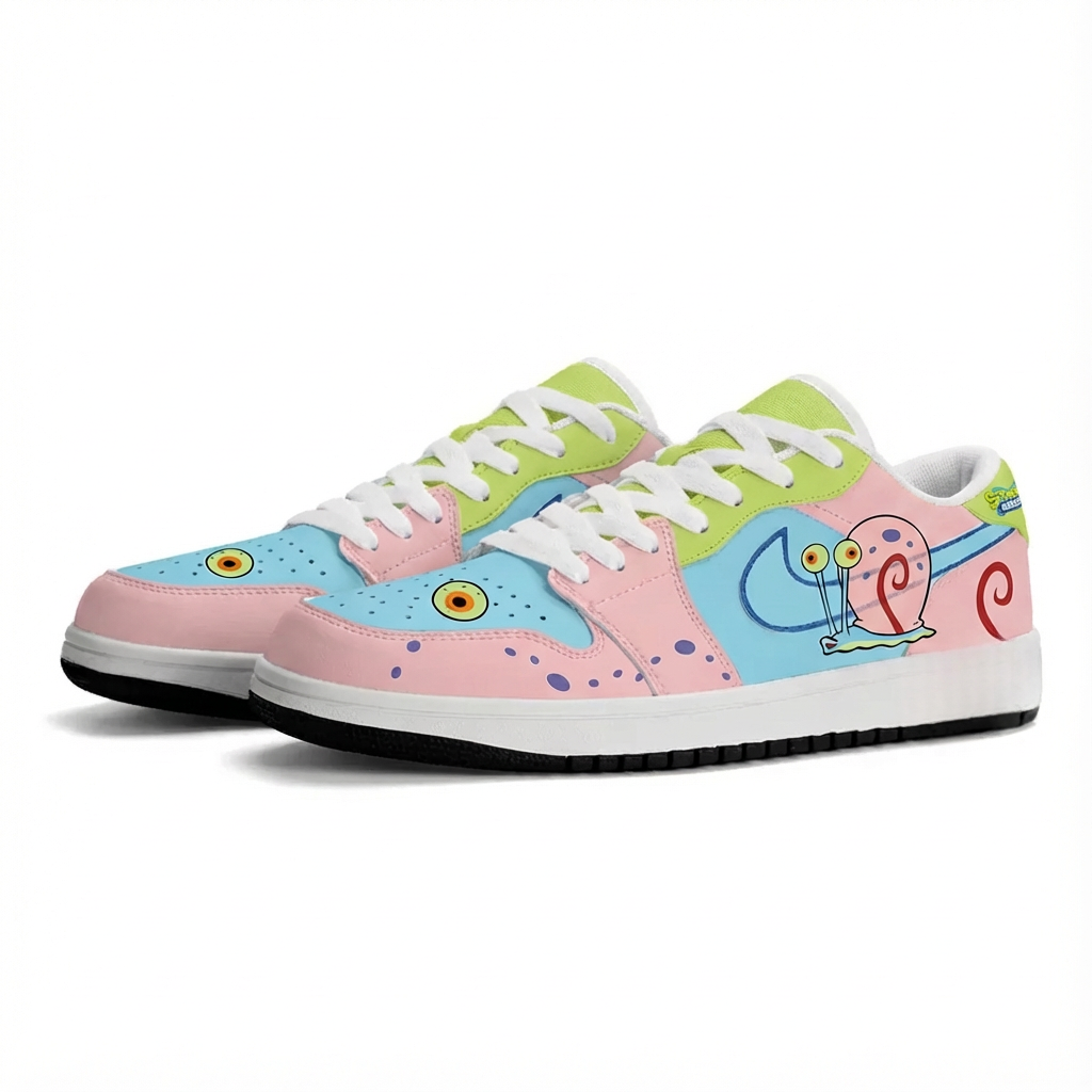 Gary (Adult and kids size available) Limited Edition Design Shoes J1 Low