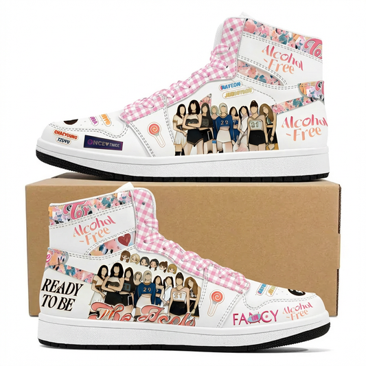 Twice (Adult and kids size available) Limited Edition Design Shoes J1