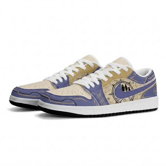 Party Route Crest Design Shoes J1