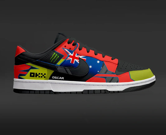 Oscar Piastri Helmet F1 Design Shoes DK