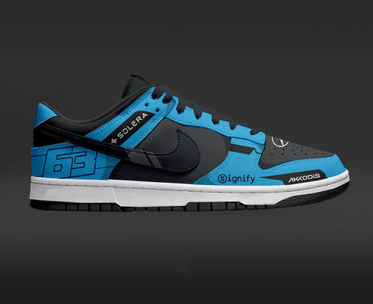 George Russel Helmet F1 Design Shoes DK