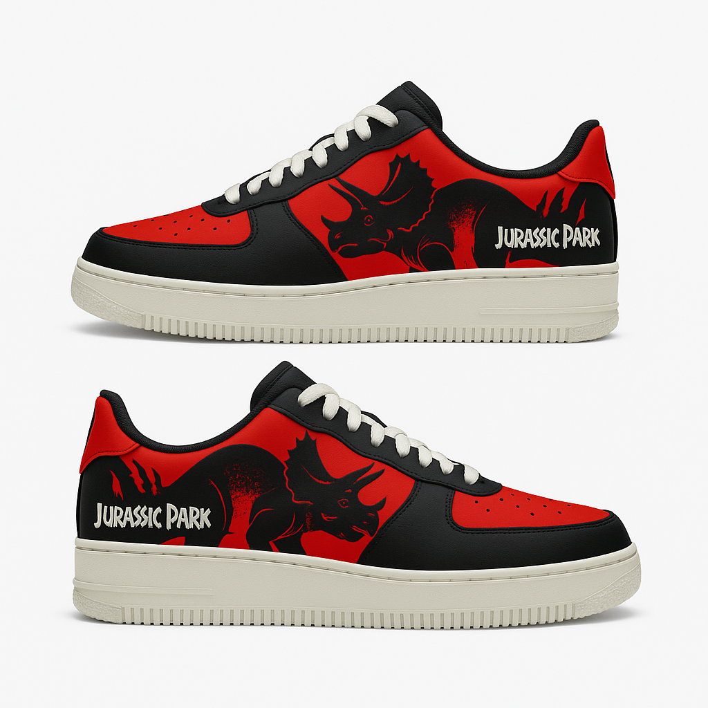 Triceratops Design Shoes F1