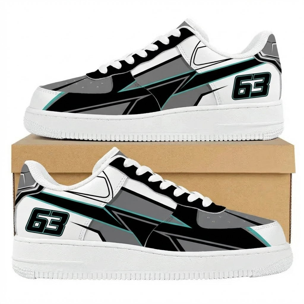 George Russell Victory Design Shoes F1