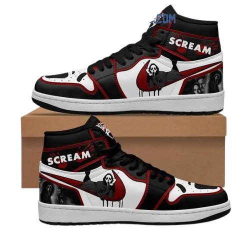 Scream Limited Edition Design Shoes J1