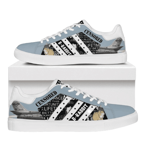 Censored B-Rabbit Design Shoes Skate