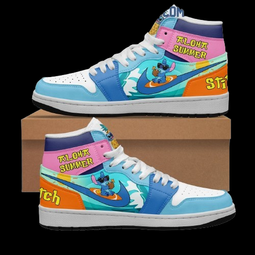 Aloha Summer Hawaiian Design Shoes J1