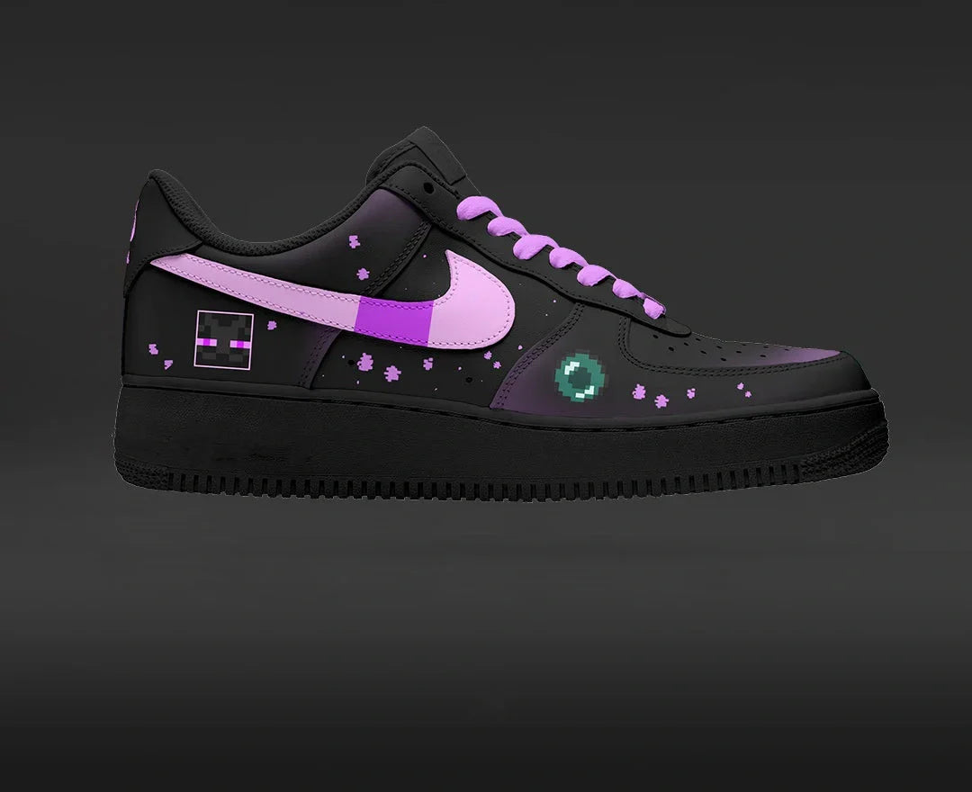 Enderman Design Shoes F1