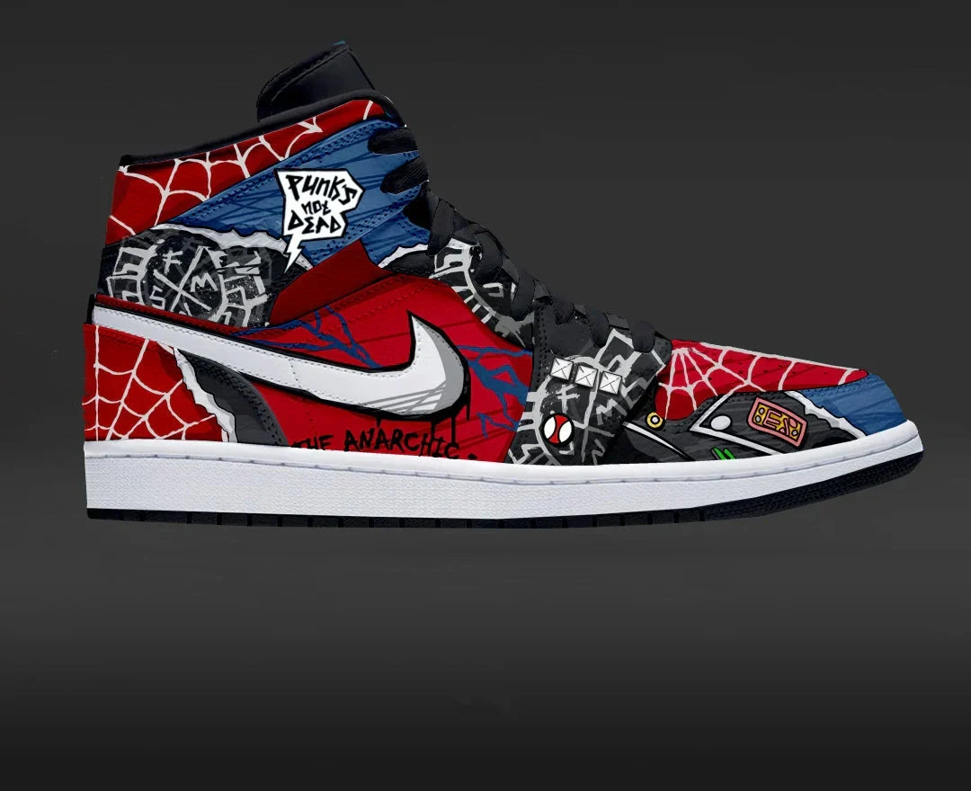 Spider punk Design Shoes J1