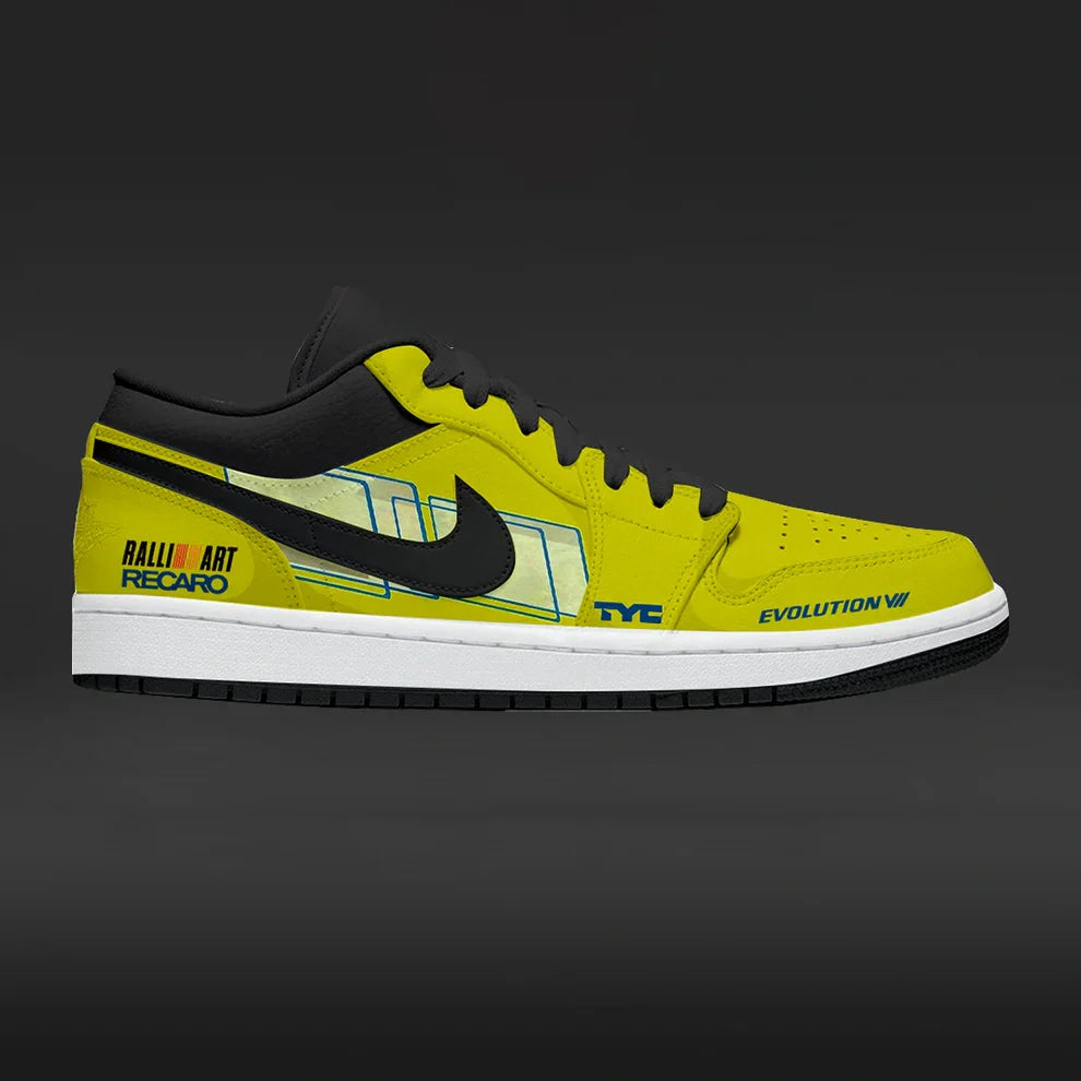 Brian O'Conner's Mitsubishi EVO VIII Design Shoes J1 Low Top