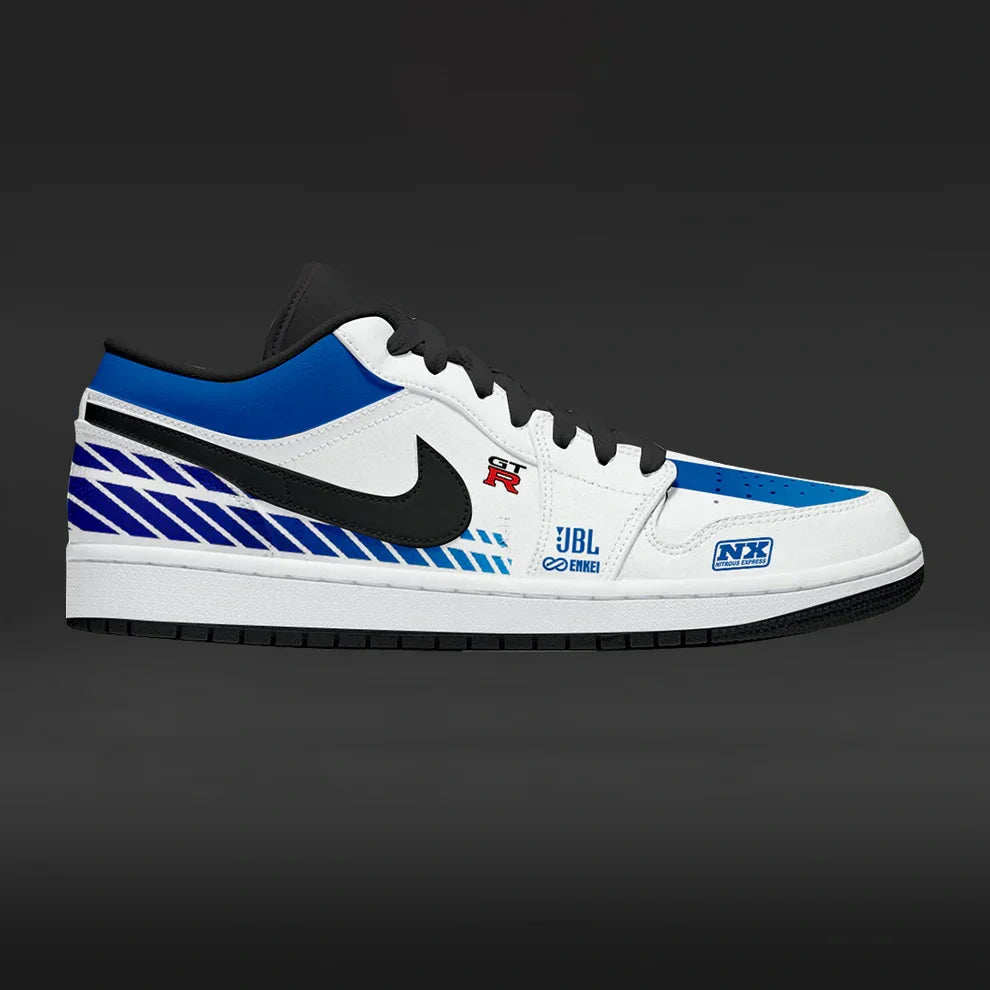 Brian O'Conner's Nissan Skyline Design Shoes J1 Low Top