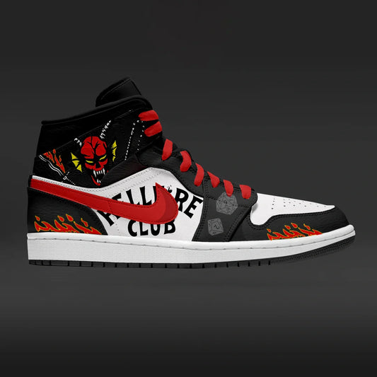 Hellfire Club (Adult and kids size available) Limited Edition Design Shoes J1